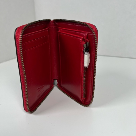 Coach X Disney | Small Zip Around Wallet with Skating Mickey Mouse - Picture 3 of 4